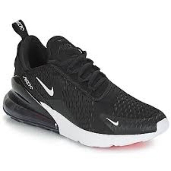 Nike Men's Air Max 270 Running Shoe AH8050 002 Black/Anthracite-White Sz 13 .